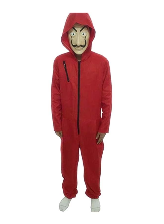 U-HOOME Money Heist Character Costume And Mask S  - Image 1