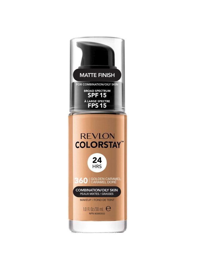 Revlon ColorStay Makeup Foundation SPF 15 360 Golden Caramel