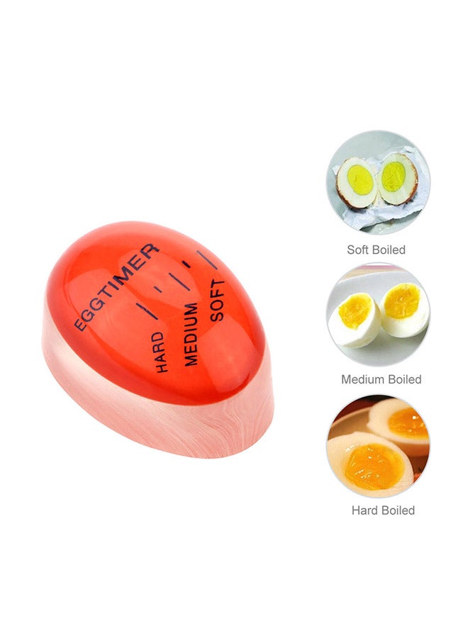 ANSELF - Portable Mini Egg Timer Red/Pink 5.7x4x3.5centimeter - Image 1