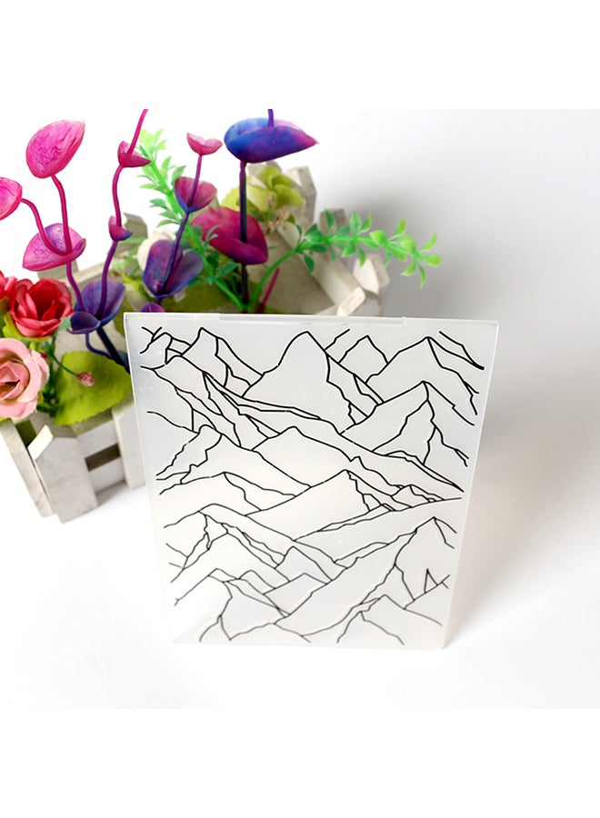 فيس مايل قالب تزيين مزخرف متعدد الألوان 17سم - Image 4