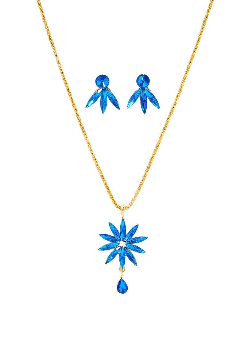 Rosh - Fashion Necklace and Earrings Set - Image 1