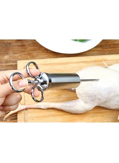 Generic Marinade Meet BBQ Sauce Injector Needle Silver 366grams  - Image 3