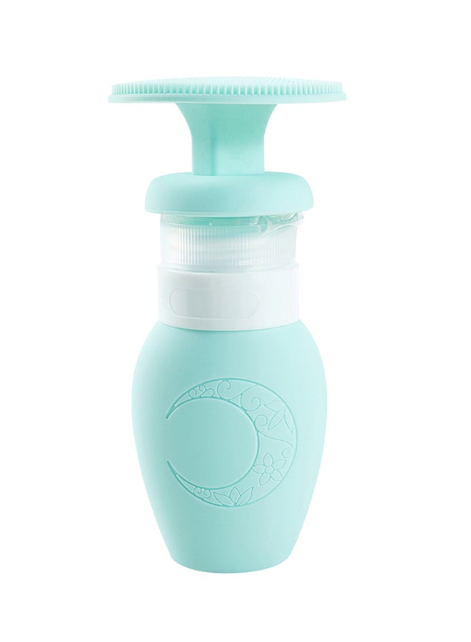 Generic - 2-In-1 Portable Squeeze Travel Water Bottle Blue/White 70ml - Image 1