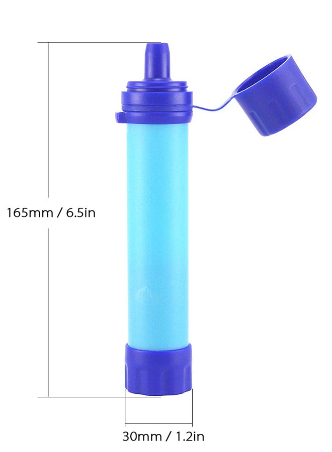 Outdoor Water Straw Filtration System Blue  - Image 3