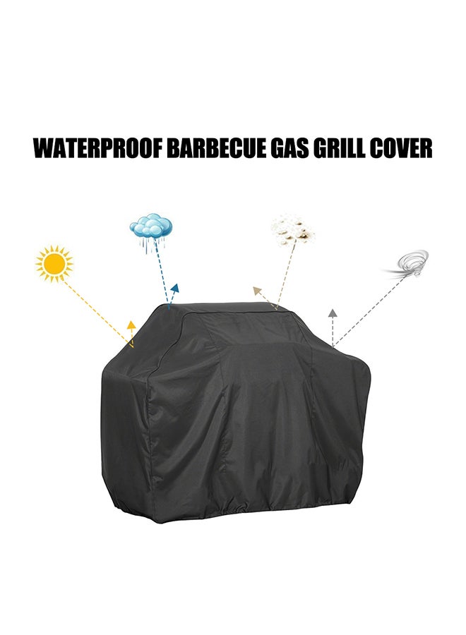 Generic Waterproof BBQ Gas Grill Cover Black M  - Image 2