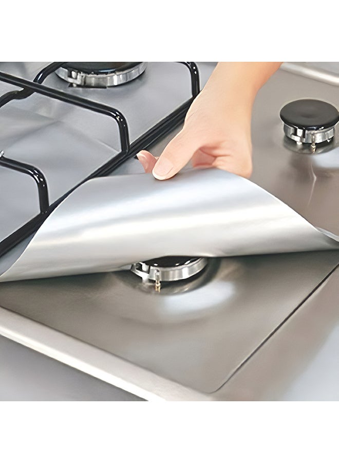 Reusable Stove Burner Cover Beige 28.00 x 0.50 x 28.00cm  - Image 4