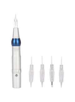 ZJchao Eyebrow And Lip Tattoo Machine Kit White/Blue  - Image 1