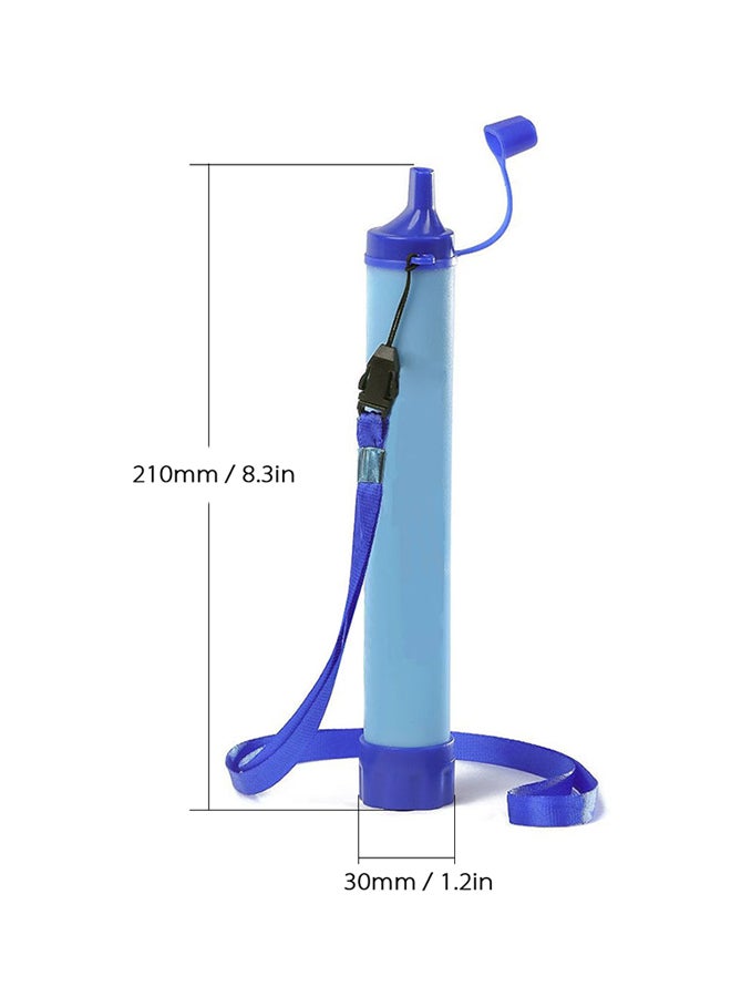 Outdoor Water Straw Filtration System Blue  - Image 3