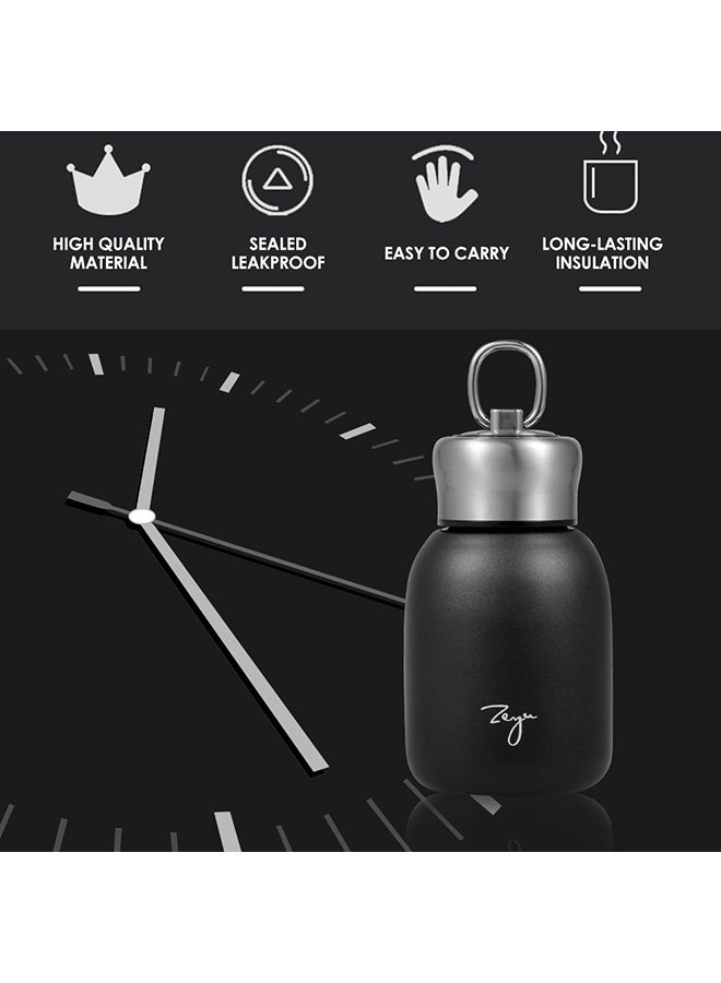 Vacuum Insulated Water Bottle Black/Silver - Image 4