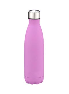 Vacuum Insulated Water Bottle Purple/Silver 26.5 x 7centimeter