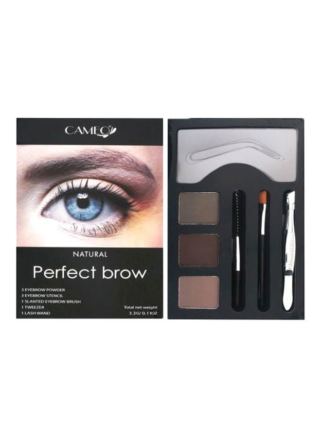 Pack Of 2 Perfect Brow Makeup Kit Multicolour