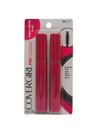 Pack Of 2 Professional Super Thick Lash Mascara 200 Very Black - v1578489560/N33375091A_1
