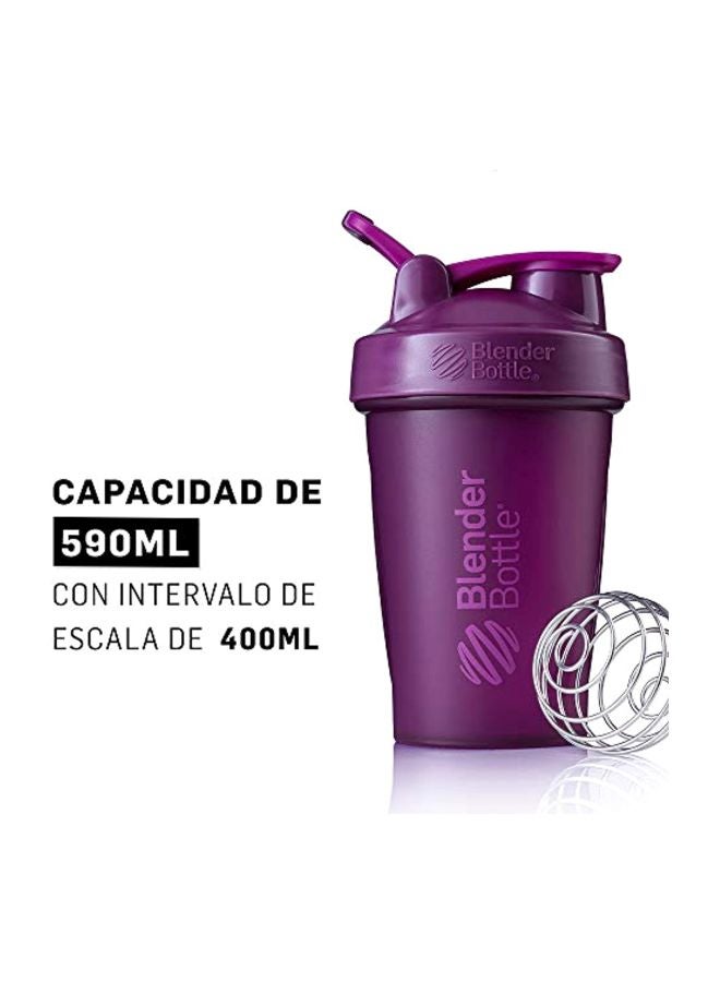 BlenderBottle Classic Loop Top Shaker Bottle Plum/Plum - Image 4
