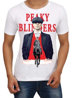 Peaky Blinders Round Neck T-Shirt White