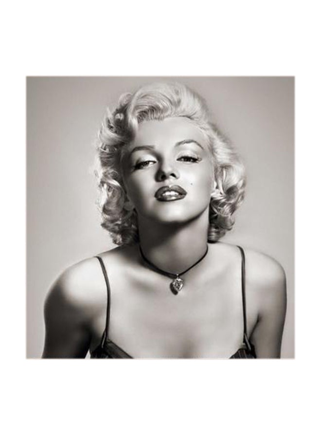 Atiq Marilyn Monroe MDF Wall Art Multicolour 30x30centimeter  - Image 1