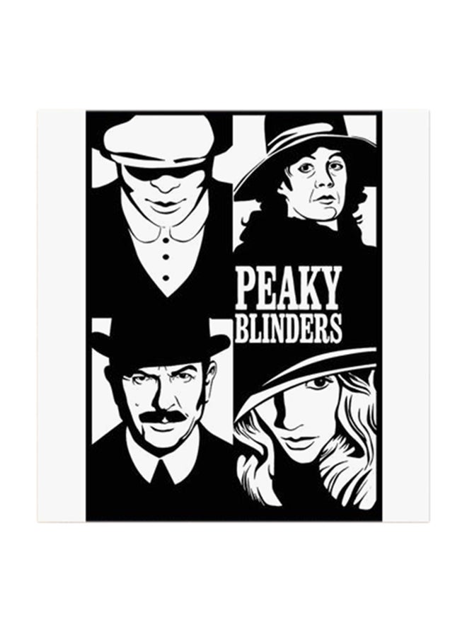 أتيك لوحة فنية من خشب MDF لصورة بيكي بلايندرز متعدد الألوان 30x30Ø³Ù†ØªÙŠÙ…ØªØ± - Image 1