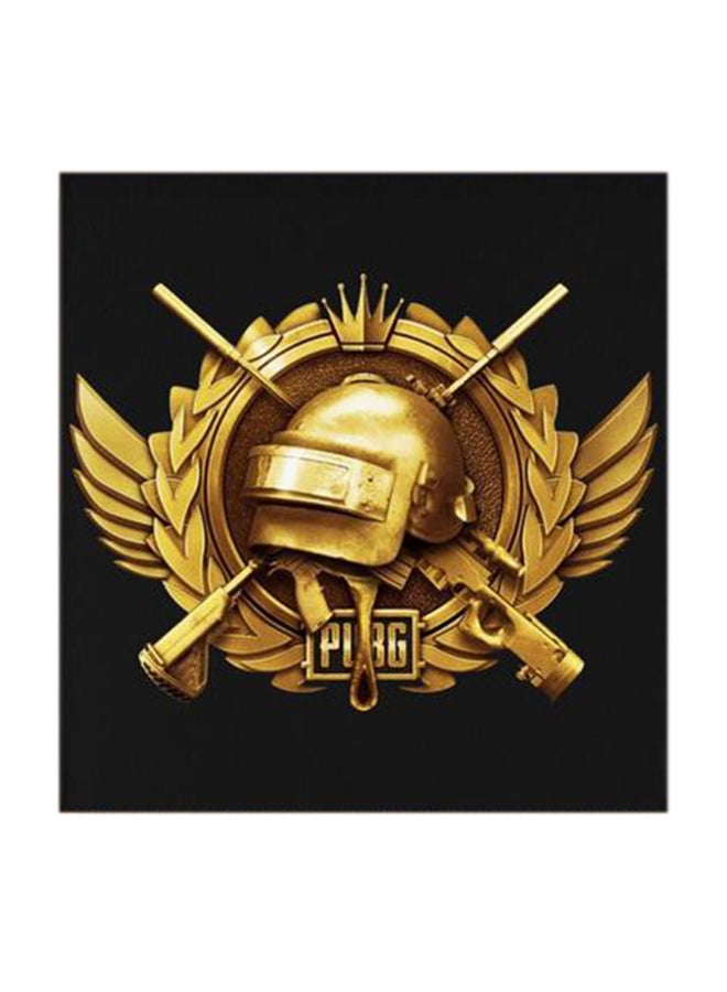 أتيك لوحة فنية لبابجي مصنوعة من الخشب المضغوط متعدد الألوان 30x30سم - Image 1