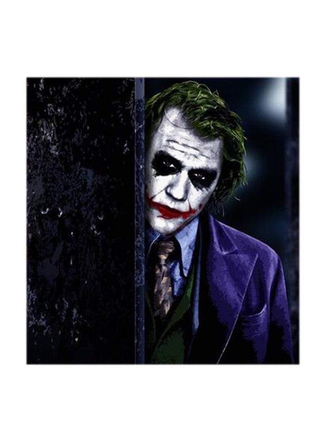 Atiq Joker MDF Wall Art Multicolour 30x30centimeter - Image 1