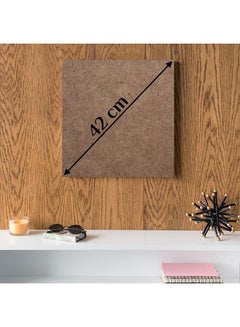 Atiq Nature MDF Wall Art Multicolour 30x30cm  - Image 2