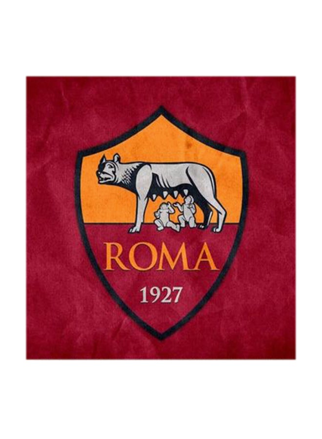 Atiq AS Roma Football Club MDF Wall Art Multicolour - Image 1