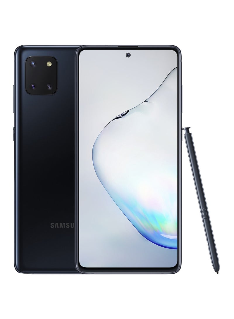 Samsung - Galaxy Note10 Lite Dual SIM Aura Black 8GB RAM 128GB 4G LTE - UAE Version - Image 1