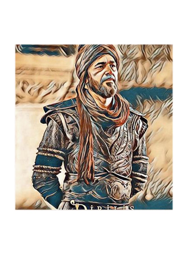 Atiq Ertugrul MDF Wall Art Multicolour 30x30centimeter - Image 1