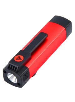 Generic Portable Emergency Flashlight Red/Black 11centimeter 