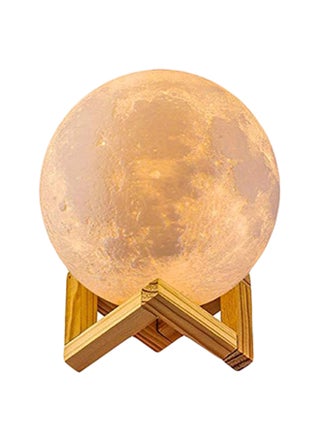 Rechargeable 3D Moon Lamp Yellow/Gold 4inch - v1578499936/N33472572A_1