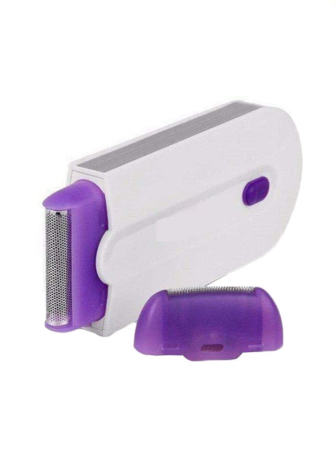 Instant Painless Facial Hair Remover White/Purple - Image 1