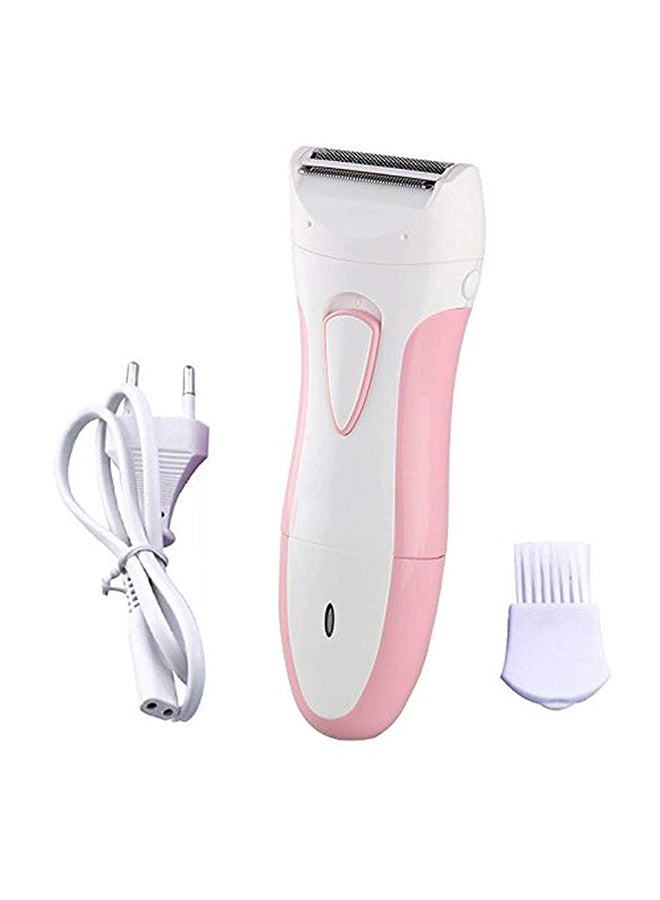 Concepta - Rechargeable Double Razor Shaver White/Pink - Image 1