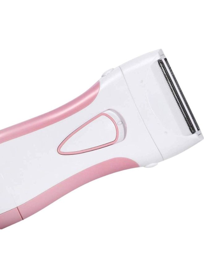 Concepta - Rechargeable Double Razor Shaver White/Pink - Image 1