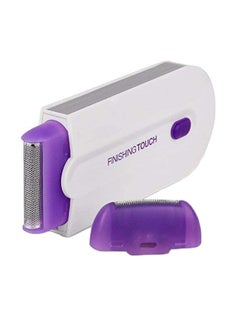 Generic Rechargeable Hair And Beard Trimmer White/purple 