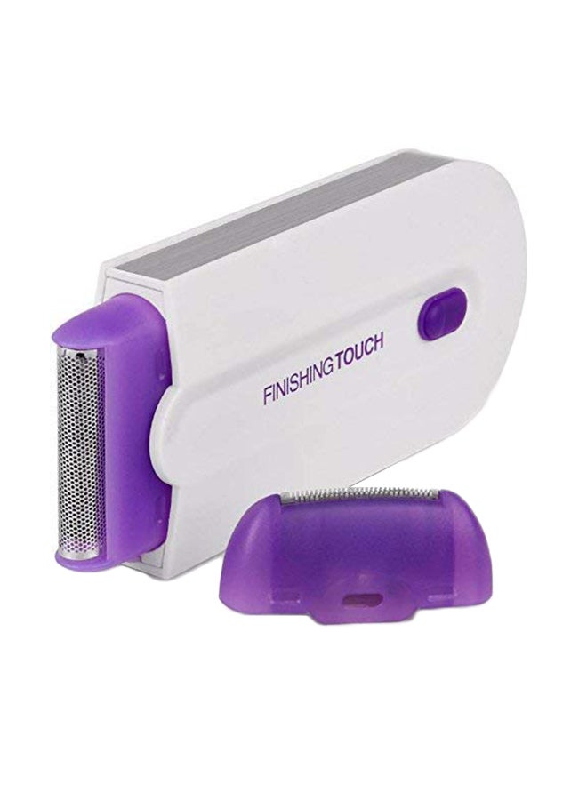 ماكينة حلاقة شعر الرأس واللحية قابلة لإعادة الشحن أبيض/أرجواني