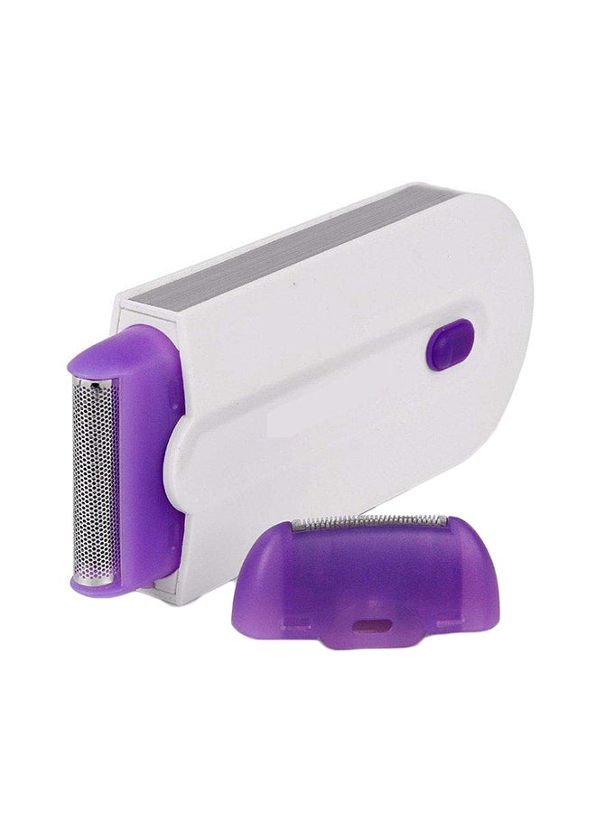 Rechargeable Finishing Touch All Body Facial Hair Remover White/Purple - Image 1
