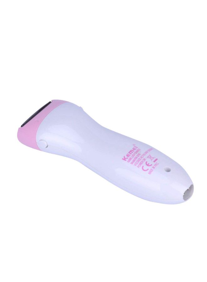 Concepta Rechargeable Double Razor Shaver White/Pink - Image 2