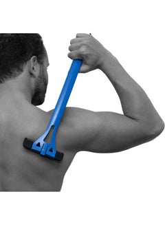 baKblade Back Hair And Body Shaver Refill Replacement Cartridge Blue  - Image 4