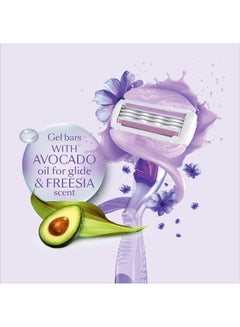Gillette Breeze Razor Purple  - Image 3