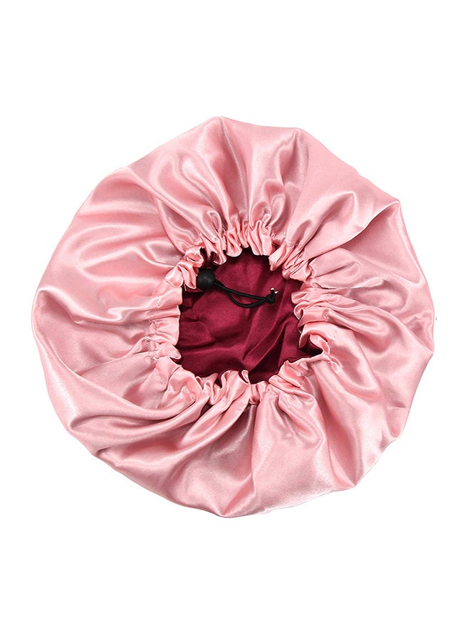 Dehman Reversible Double Layered Hair Bonnet Pink - Image 1