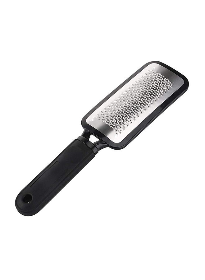 maycreate Foot Exfoliating Scrubber Black/Silver 27 x 7 x 1cm - Image 1