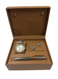 Men's 3-Piece Analog Watch Gift Set  80511G