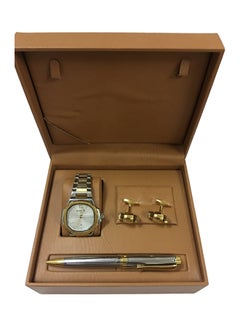Men's 3-Piece Analog Watch Gift Set  80511G