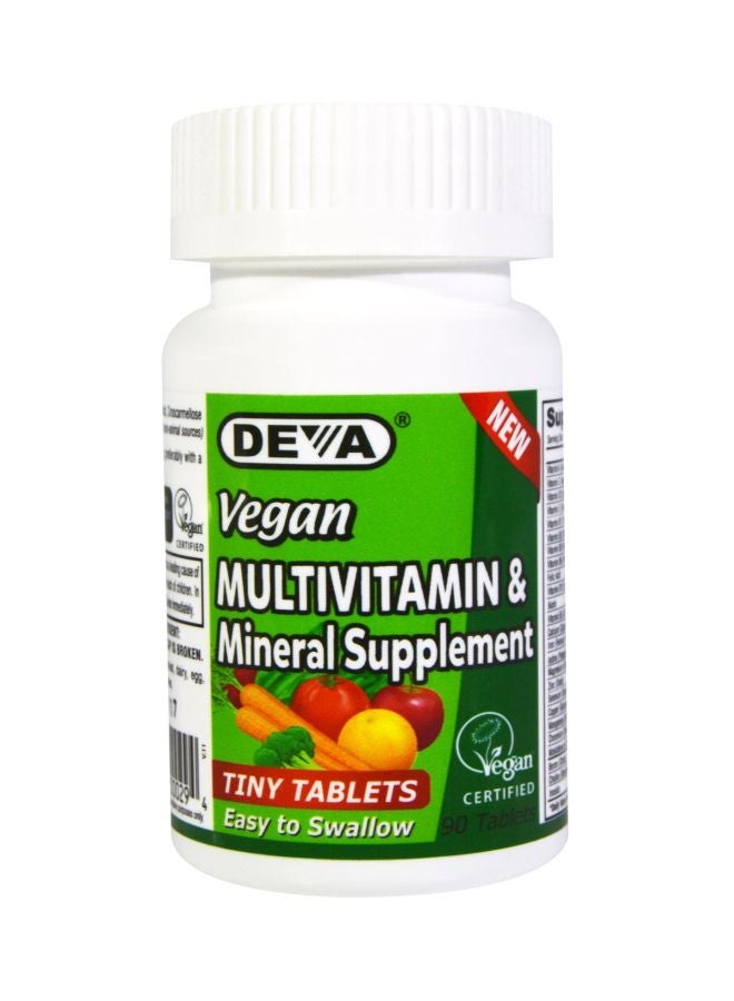 Deva Multivitamin Mineral Supplement - 90 Tablets