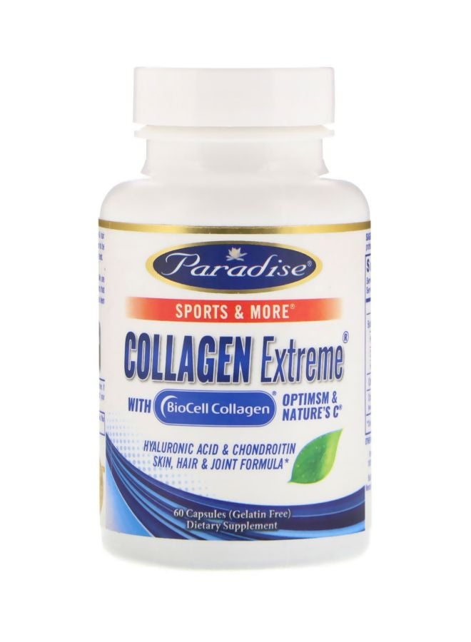 Collagen Extreme With Biocell Collagen Dietary Supplement - 60 Capsules - v1578557101/N32925370A_1