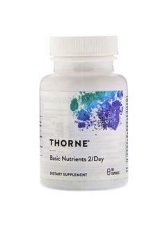 Thorne Research Basic Nutrients 2/Day Dietary Supplement - 60 Capsules ...