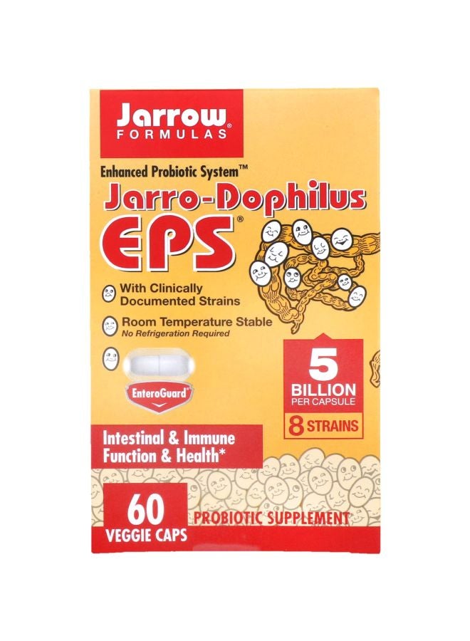 جارو فورملاز مكمل غذائي جارو- دوفيليوس إي بي إس - 60 كبسولة نباتية