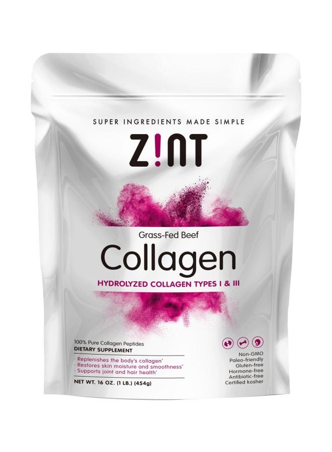 مكمل غذائي بالكولاجين وخلاصة اللحم البقري المغذى على العشب