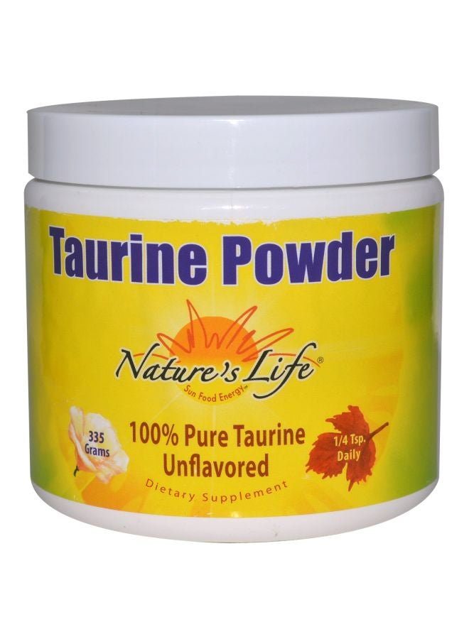Nature's Life Taurine Powder Dietary Supplement 