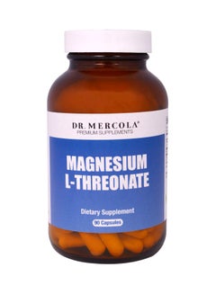 Magnesium L-Threonate Dietary Supplement - 90 Capsules