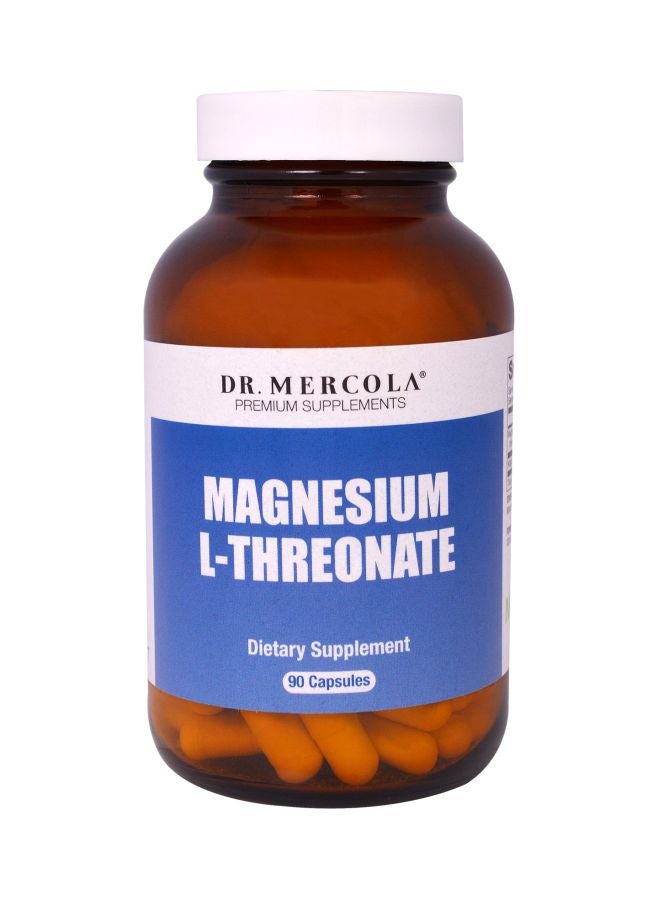 Dr. Mercola - Magnesium L-Threonate Dietary Supplement - 90 Capsules - Image 1