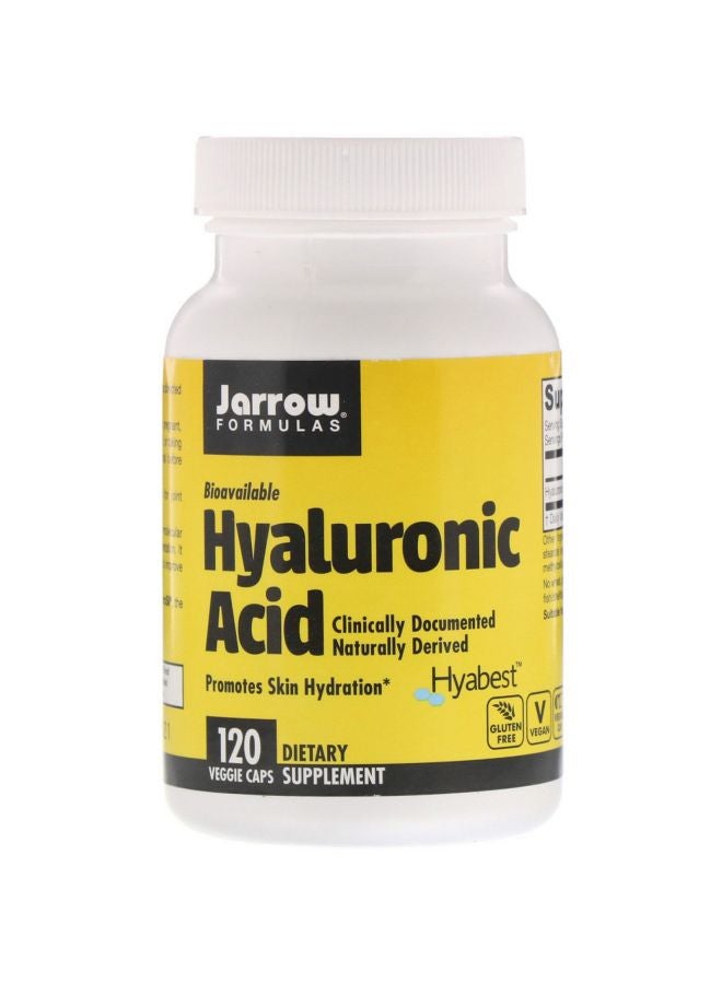 jarrow formulas Hyaluronic Acid Dietary Supplement 50 mg - 120 Veggie Caps